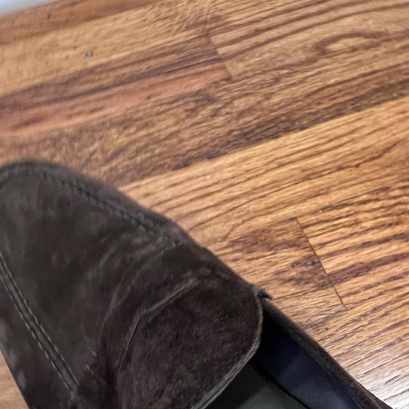 Tod’s Men’s Penny Loafer Shoes Slip On Suede Made In Italy Brown Size UK9.5 US11 - Picture 8 of 11